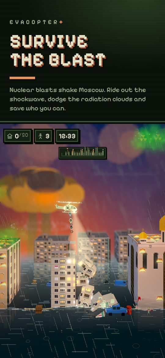 Survive the blast in Moscow